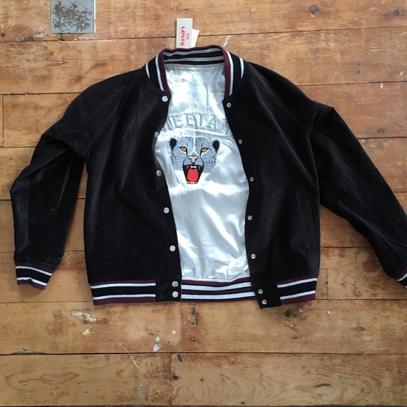 levis reversible bomber jacket